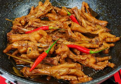 Spicy Chicken Feet Adobo Adobong Paa Ng Manok Filipino Food Filipino