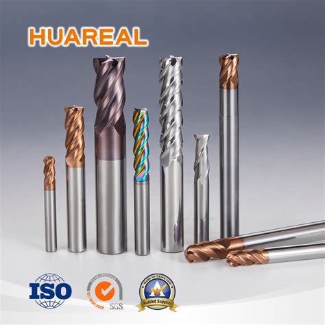 China Supplier HRC65 4 Flutes Carbide End Mills China Tungsten