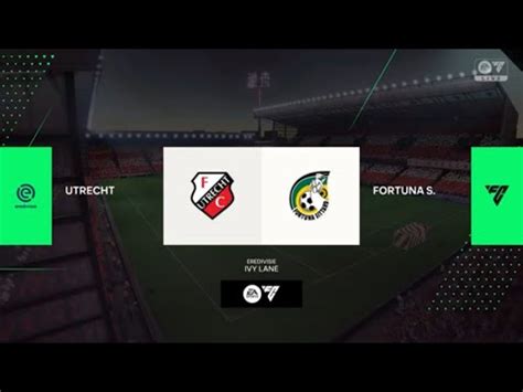 Utrecht Vs Fortuna Sittard FC24 YouTube