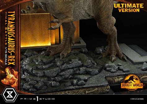 Statue Tyrannosaurus Rex Final Battle Ultimate Version Jurassic World