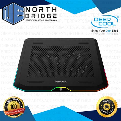 Deepcool N80 Rgb Gaming Notebook Cooler With Rgb Led Lighting Lazada Ph