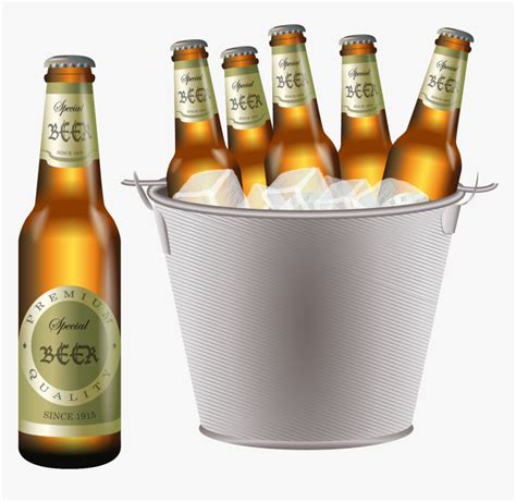 Beer Bucket Png Beer In A Bucket Png Transparent Png Kindpng