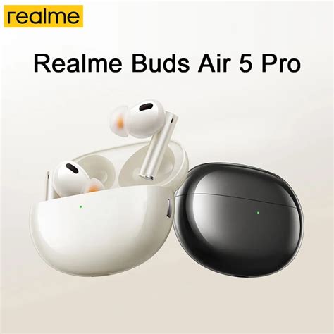 Realme Original Buds Air 5 Pro TWS Fone De Ouvido Cancelamento De