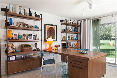 Create A Timeless And Clean Mid Century Modern Home Office