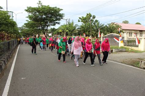 Meriahkan Hut Bhayangkara Ke Polres Nagan Raya Gelar Olahraga