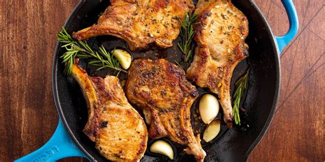 Garlic Rosemary Pork Chops Working Woman S Food