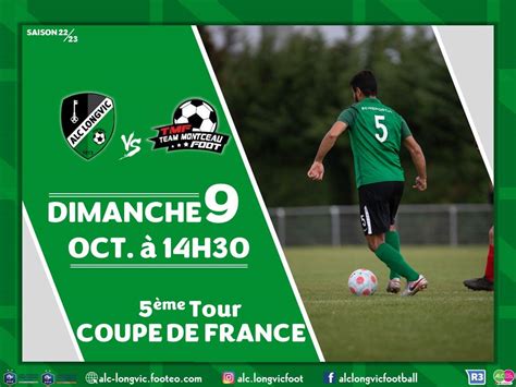 Actualit Seniors A Eme Tour Coupe De France Club Football