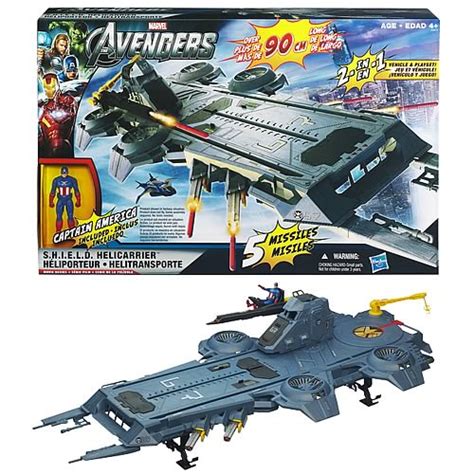 Avengers Movie Series Shield Helicarrier Playset