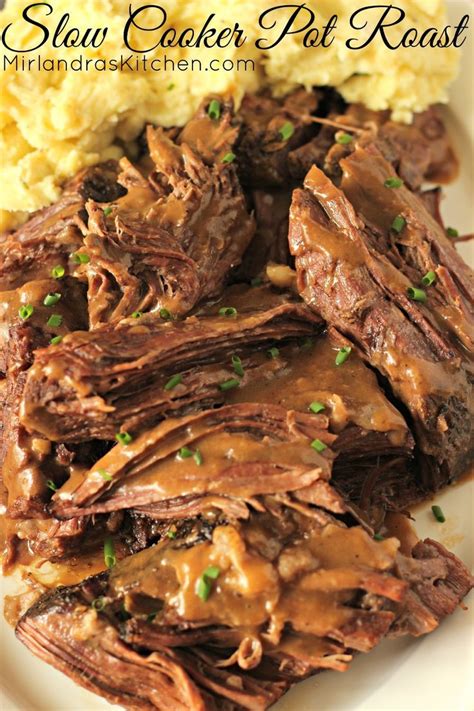 This Slow Cooker Pot Roast Is The Best Pot Roast I Have Ever Made With