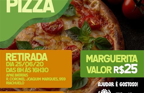 Dia De Pizza A O Solid Ria Visa Arrecadar Fundos Para A Apae