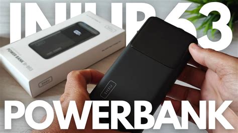 Unboxing Iniu B Power Bank Mah W Usb C Youtube