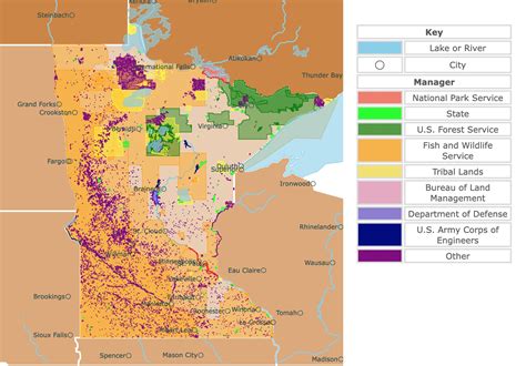 Interactive Map of Minnesota's National Parks and State Parks