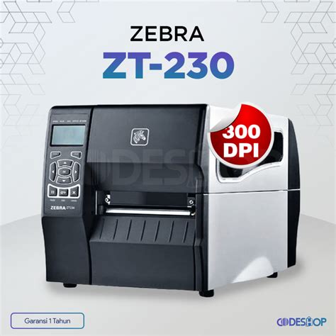 Jual Printer Barcode Zebra Zt230 300 Dpi Industrial Port Usb Shopee Indonesia