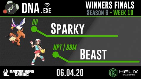 Dna Exe S W Npt Bbm Beast Pokemon Trainer Vs Bb Sparky