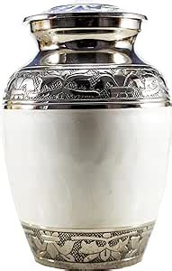 Esplanade Cremation Urn Memorial Container Jar Pot For Human Ash