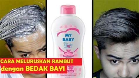 Cara Meluruskan Rambut Dengan Bedak Bayi Homecare24