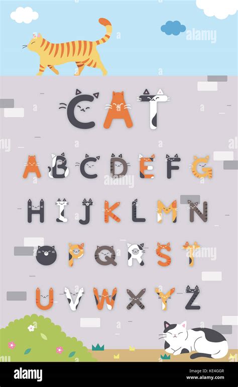 Alphabet Cats Letter Hi Res Stock Photography And Images Alamy