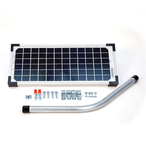 Mighty Mule 10-Watt Solar Panel Kit for Electric Gate Opener-FM123 ...