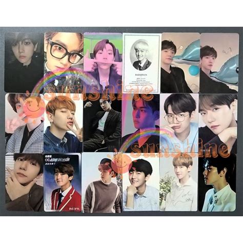 Jual PC PHOTOCARD BAEKHYUN DFTF XOXO BAMBI CITY LIGHT HEY