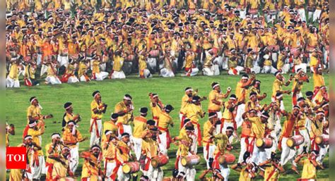 Bihu Dance World Record Assam Bihu Dancers Drummers Set For Double