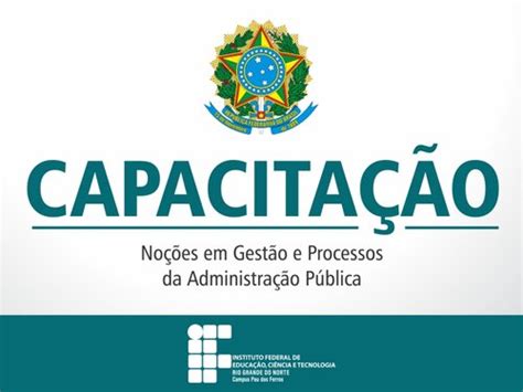 Abertas inscrições para curso de capacitação de servidores do IFRN