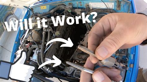 Removing A Broken Exhaust Manifold Bolt Youtube