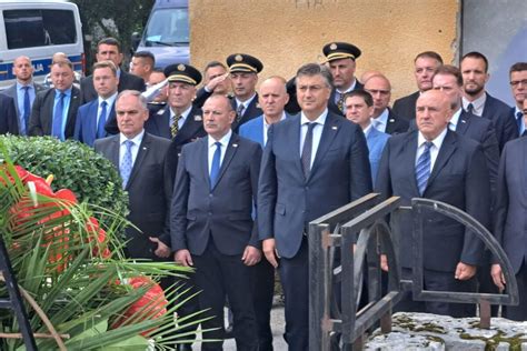 FOTO Plenković na otvorenju Memorijalnog centra Josipa Jovića u