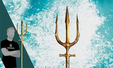 Dc Comics Aquaman Hero Trident Prop Replica By Factory Enter Sideshow