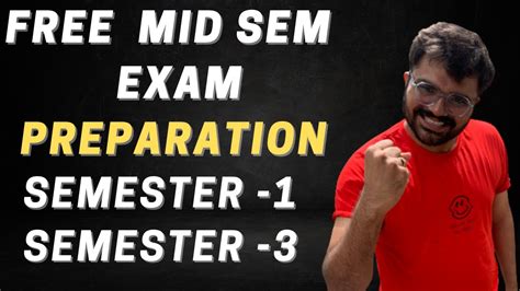 FREE MIDSEM EXAM PREPARATION SEMESTER 1 SEMESTER 3 YouTube