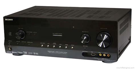 Sony STR-DN1020 - Manual - Multi-Channel AV Receiver - HiFi Engine