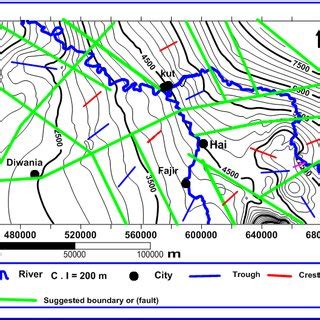 The Seismic Reflection Lines And Wells Used For Seismic Interpretation