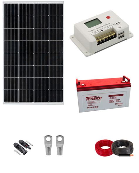 Comprar kit placa solar 200w con batería