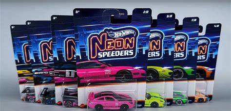 Hot Wheels Neon Speeders Will Glow In The Dark Autoevolution