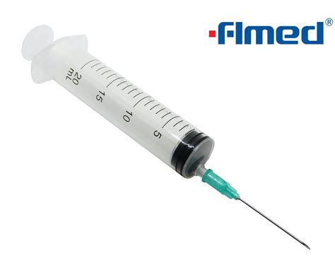 Disposable Medical Syringe 20ml Syringe With 20g Hypodermic Needle