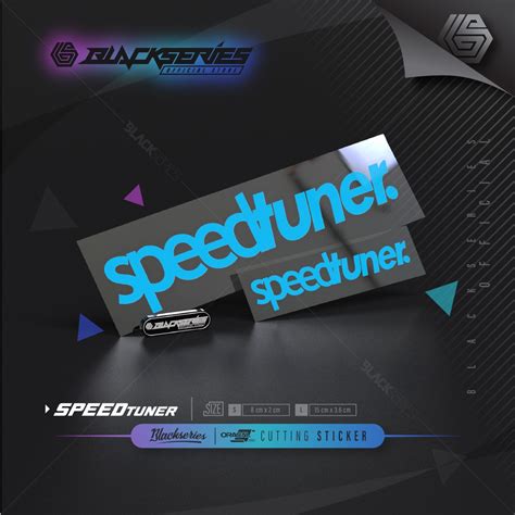 Jual Stiker Speedtuner Cutting Sticker Speedtuner Speedtuner