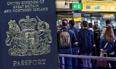 Brexit News Brussels Threatens Britons With Huge Queues Amid Passport Row Politics News