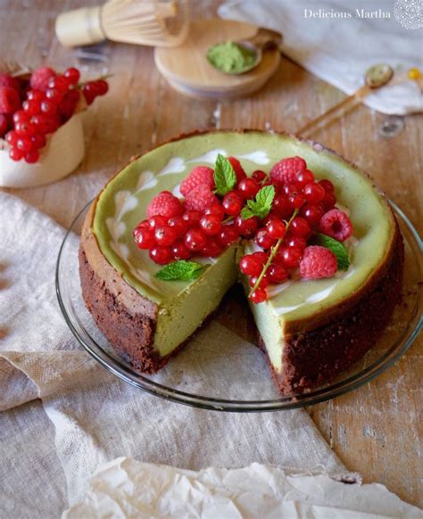 Cheesecake De T Matcha Delicious Martha Cheesecake Matcha