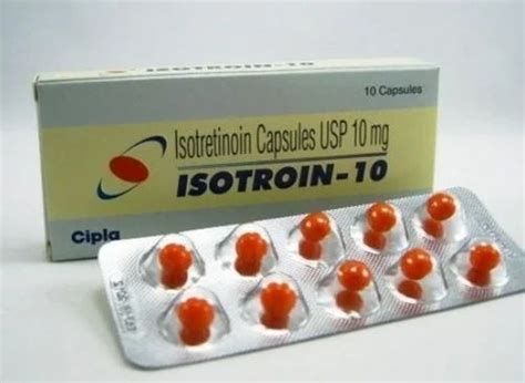 Isotroin Isotretinoin Capsule Dose Mg At Rs Strip In