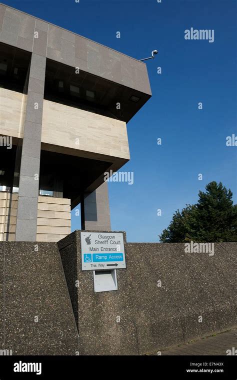 Sheriff Court, Glasgow Stock Photo - Alamy