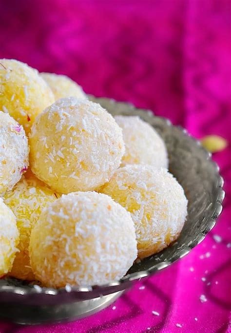 Instant Coconut Ladoo 3 Ingredients And Ready In 10 Minutes