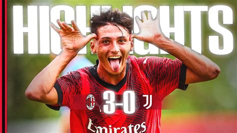 Primavera Highlights Ac Milan 3 0 Juventus Matchday 4 Youtube