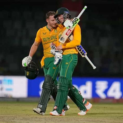 Ind Vs Sa St T I Rassie Van Der Dussen And David Miller Lead South