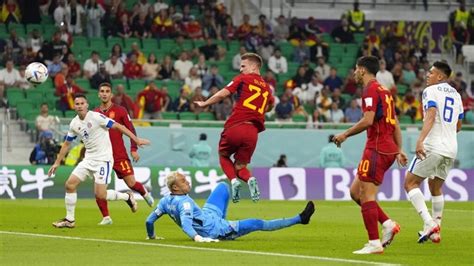 Foto 5 Pemain Timnas Spanyol Tampil Gemilang Saat Gasak Timnas Kosta Rika