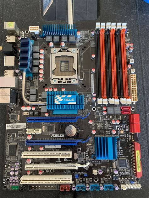 Asus X58 Motherboard P6t Se Lga 1366 Intel X58 Chipset Ddr3 Memory For Sale In Fairfield Ca