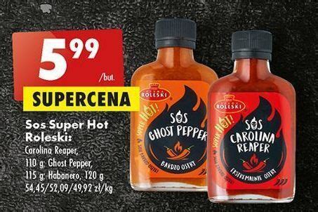 Promocja Sos Ghost Pepper Roleski W Biedronka