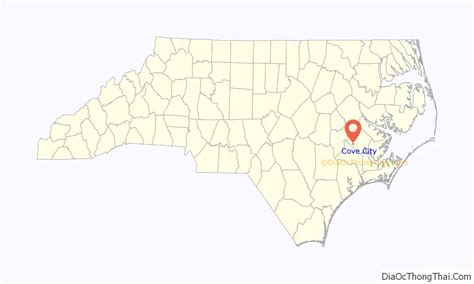 Map Of Cove City Town Thong Thai Real