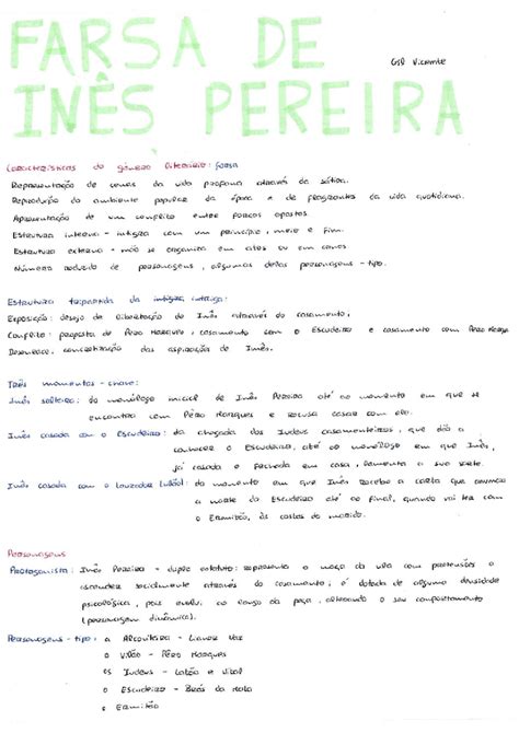 Farsa de inês pereira gil vicente FARSA DE Gil Vicemte INES PEREIRA