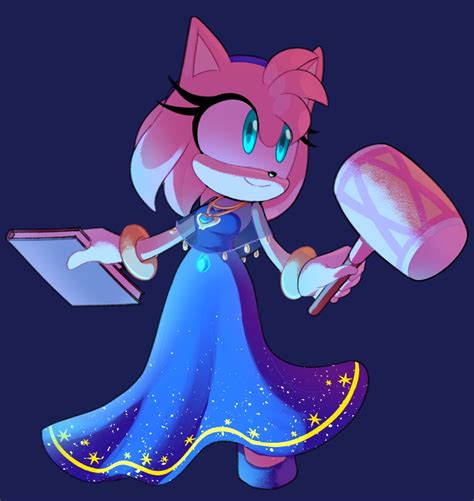 221895 Safe Artist Toonsite Amy Rose Sonic Eulipotyphlan