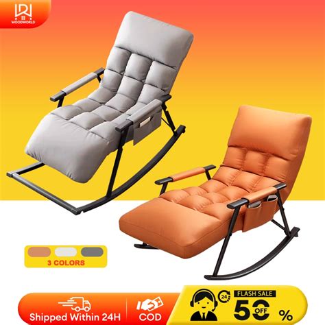 AdjustableLazy Rocking Chair Leisure Reclining Chair Lazy Sofa Lounge