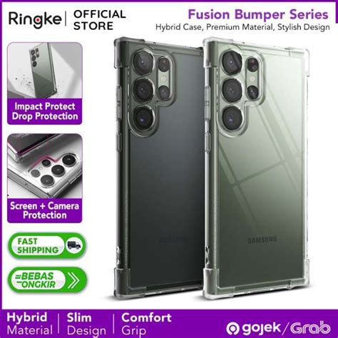 Jual Case Samsung Galaxy S23 Ultra 5g Ringke Fusion Bumper Casing